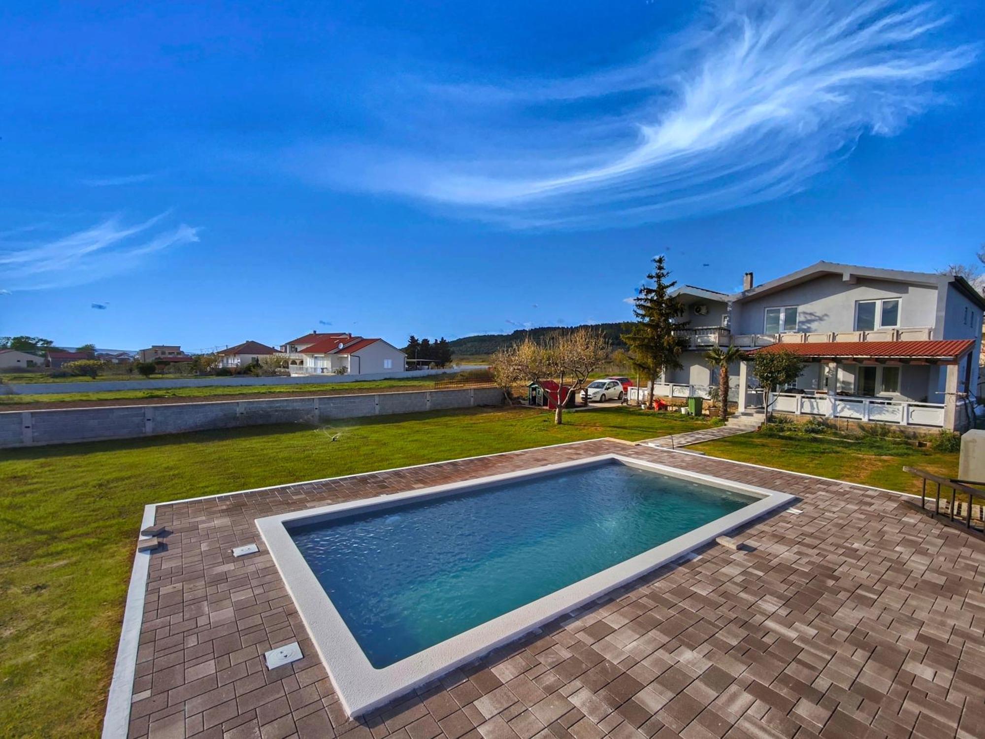 House Rose With Garden And Pool * Ljubac (Zadar)